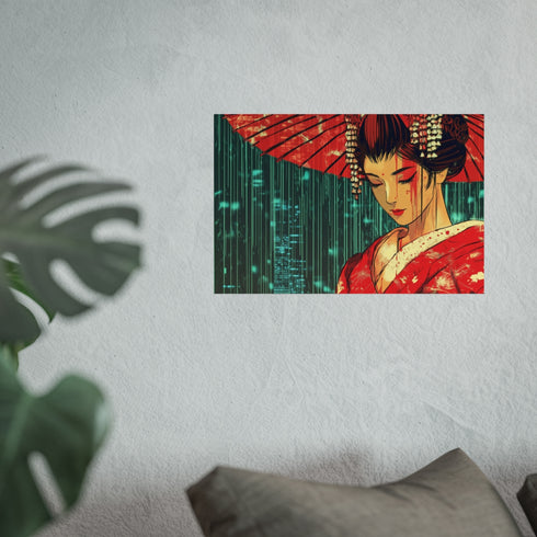 Buy Cyber Geisha Art Poster
