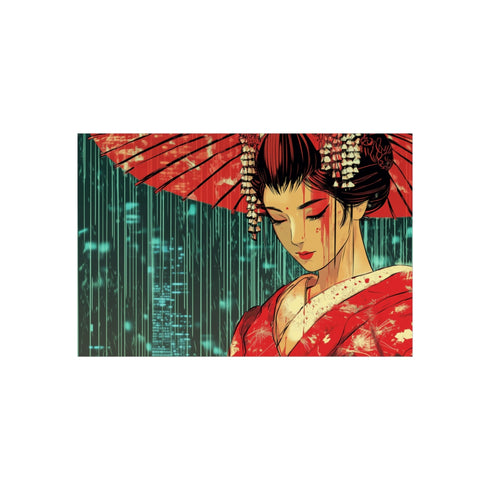 Buy Cyber Geisha Art Poster