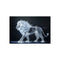 Buy Cybernetic Lion Light Poster