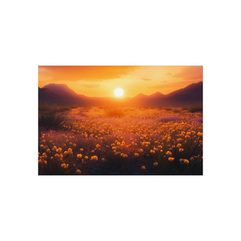 "Buy Desert Bloom Poster Online"