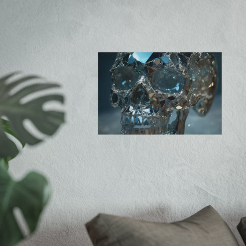 Buy Diamond Skull Art Poster