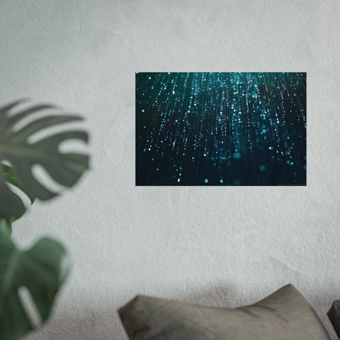 Buy Digital Code Rain Poster