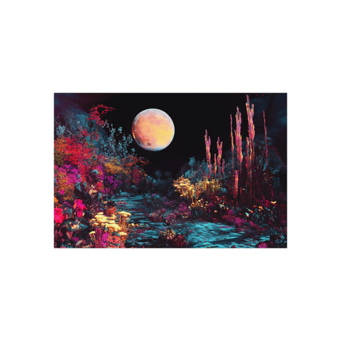 "Buy Digital Moon Glitch Art"