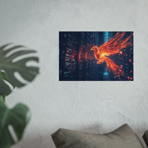 Buy Digital Phoenix Poster Online