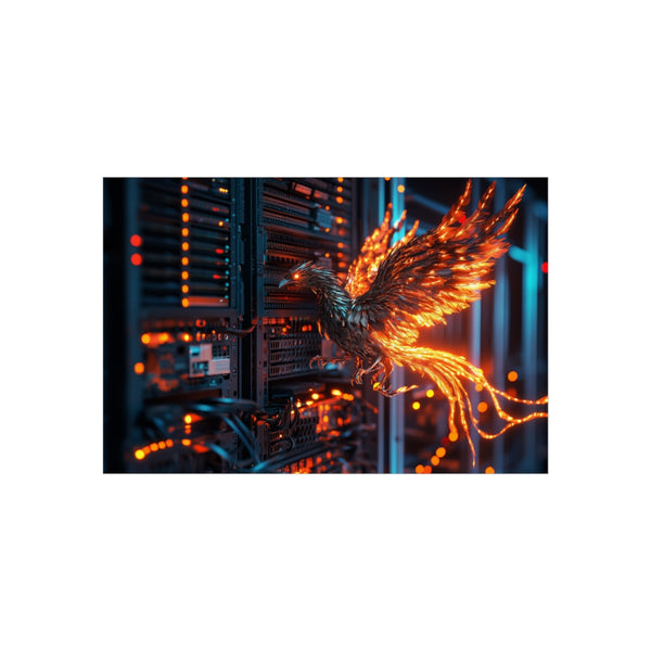 Buy Digital Phoenix Transformation Poster