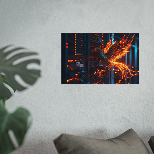 Buy Digital Phoenix Transformation Poster