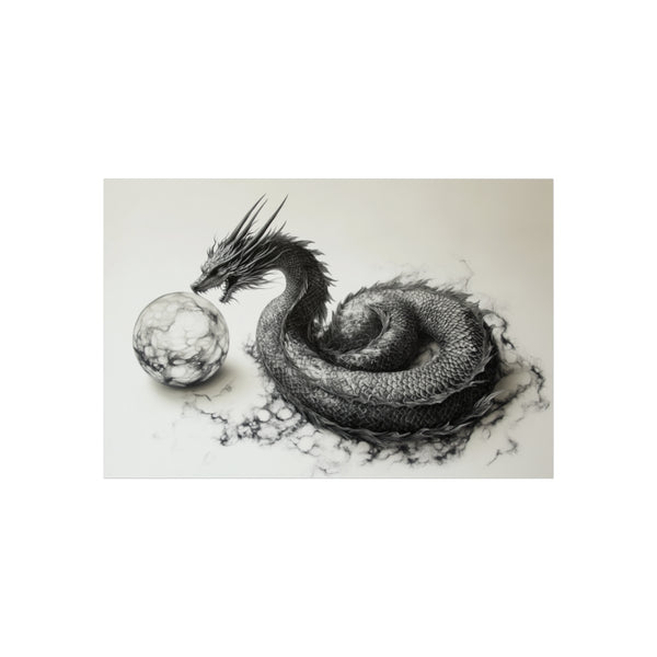 Buy Dragon Orb Art Poster