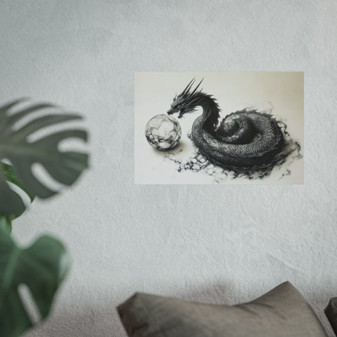 Buy Dragon Orb Art Poster