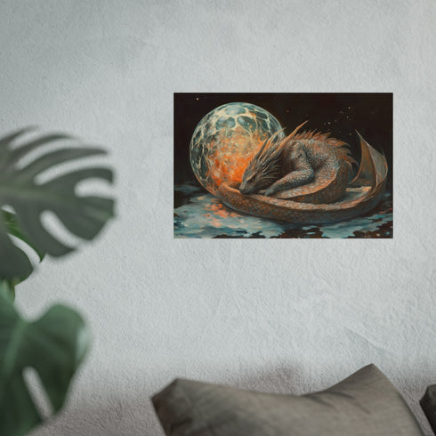 Buy Dragon Orb Fantasy Poster