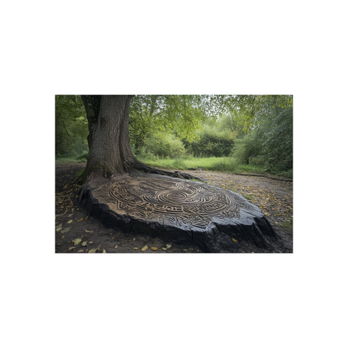 Buy Enchanted Galaxy Rune Poster