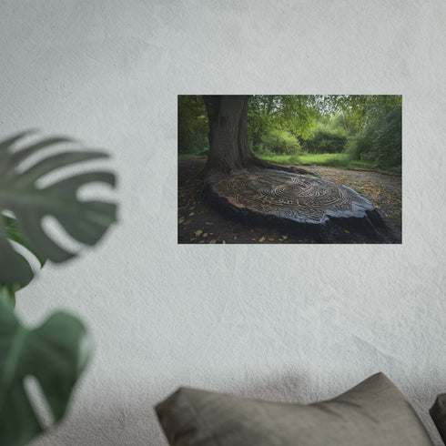 Buy Enchanted Galaxy Rune Poster