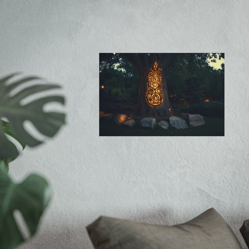 Buy Enchanted Giant Tree Poster
