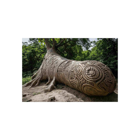 Buy Enchanted Runes Carved Poster