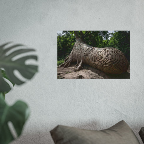 Buy Enchanted Runes Carved Poster