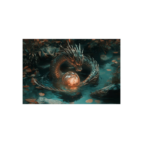 Buy Enchanting Dragon Orb Poster