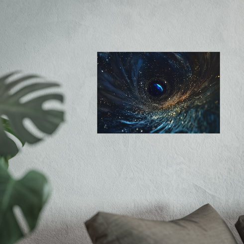 Buy Enchanting Feather Vortex Poster