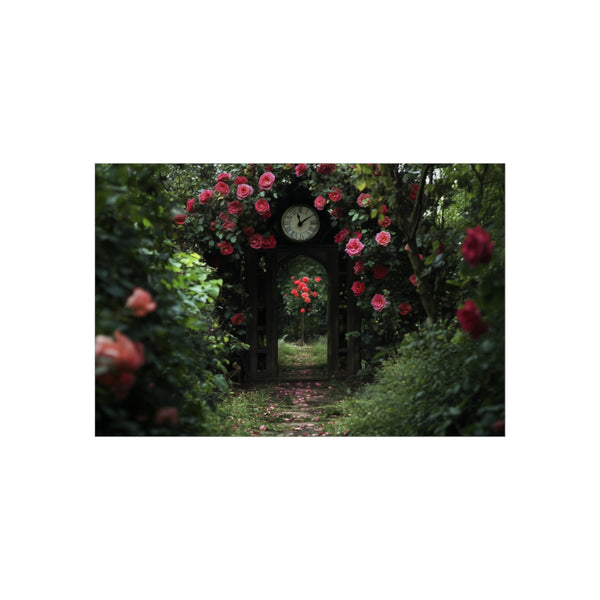 Buy Enchanting Portal Garden Poster