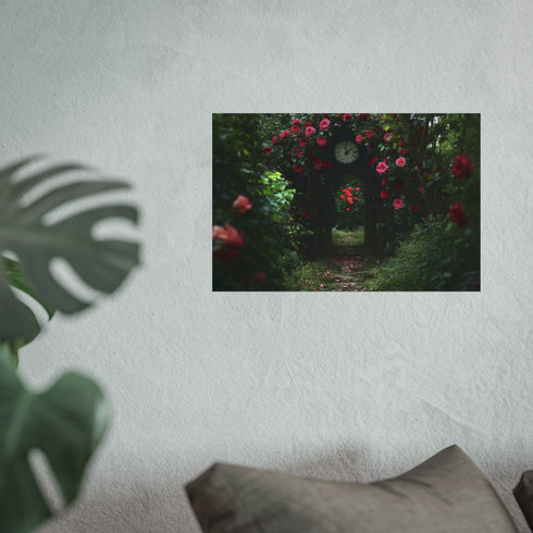 Buy Enchanting Portal Garden Poster