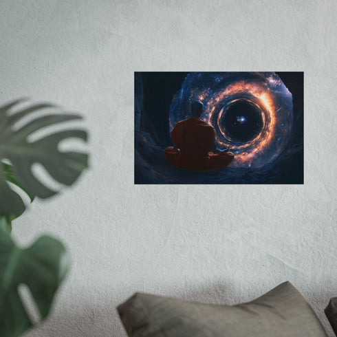 Buy Enchanting Space Monk Poster