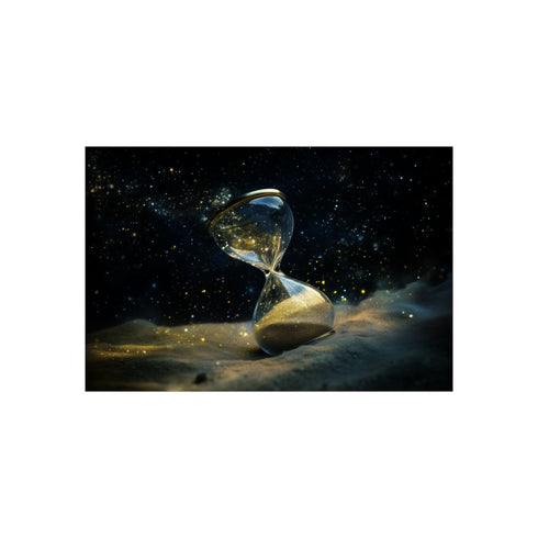 "Buy Enchanting Stardust Hourglass Poster"