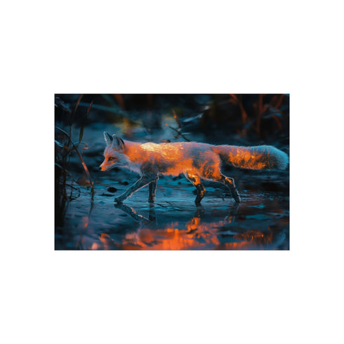 "Buy Enchanting Twilight Glass Fox"