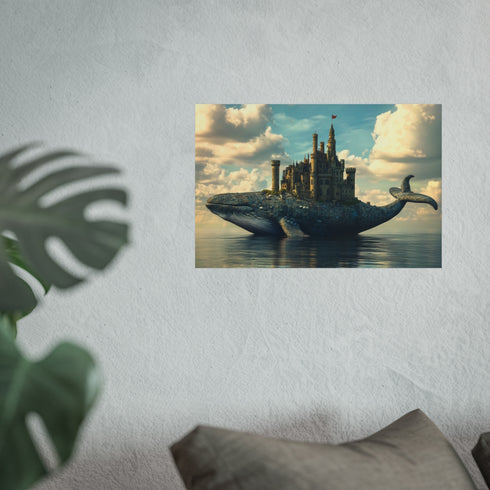 Buy Enchanting Whale Castle Prints