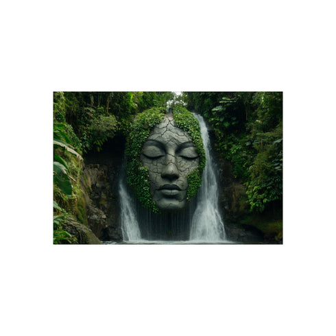 Buy Exotic Jungle Waterfall Poster