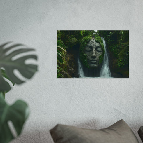 Buy Exotic Jungle Waterfall Poster