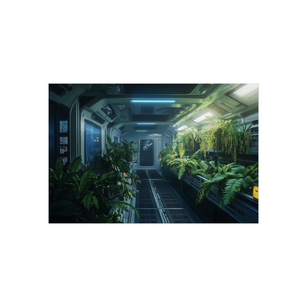 Buy Exotic Rainforest Space Station Poster