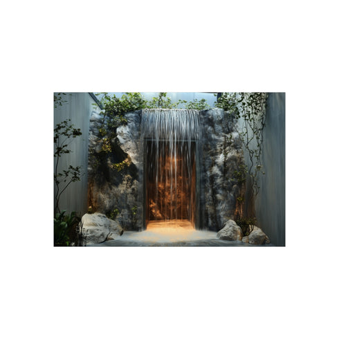 Buy Fantasy Portal Waterfall Poster