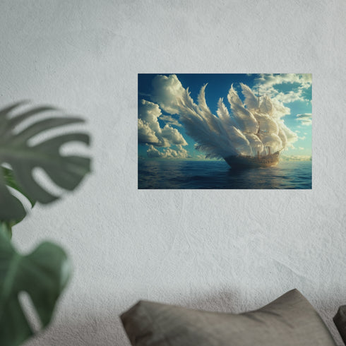 Buy Feather Ship Ocean Art