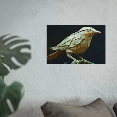 Buy Folded Time Bird Poster