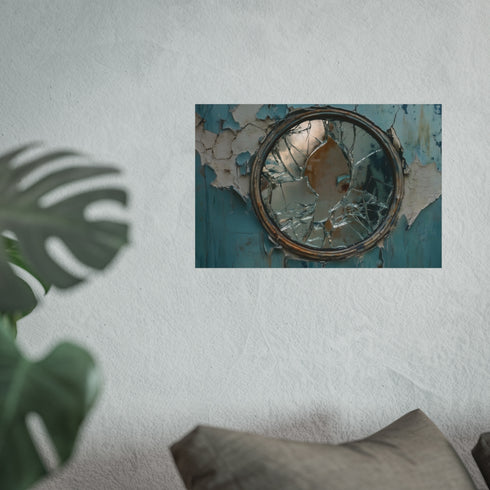 Buy Fractured Portal Mirror Poster