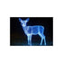 Buy Futuristic Deer Light Poster