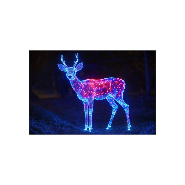 Buy Futuristic Light-Up Deer Poster