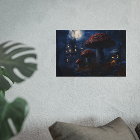 Buy Giant Mushroom City Poster