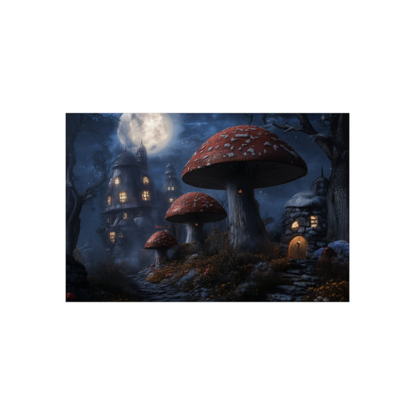 Buy Giant Mushroom City Poster