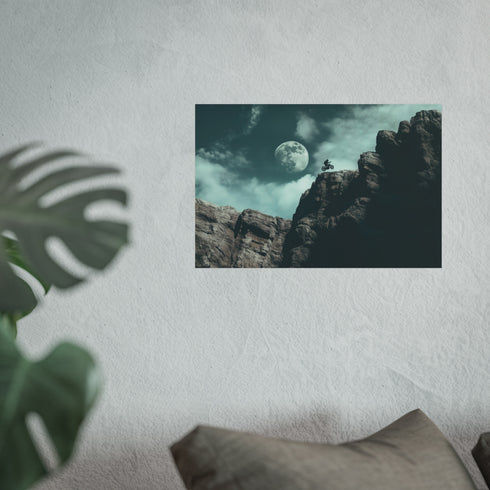 Buy Hover Bike Chase Poster