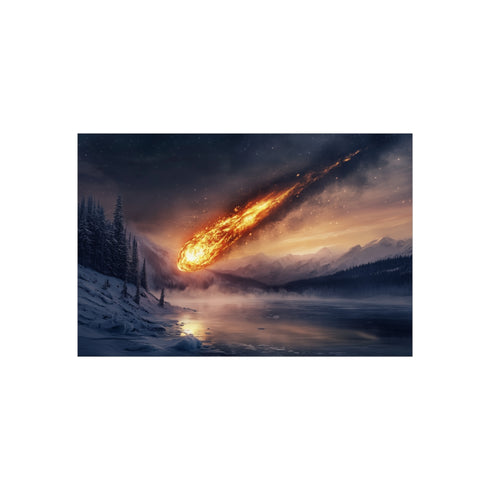 Buy Ice Lake Comet Poster