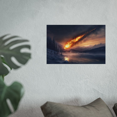 Buy Ice Lake Comet Poster