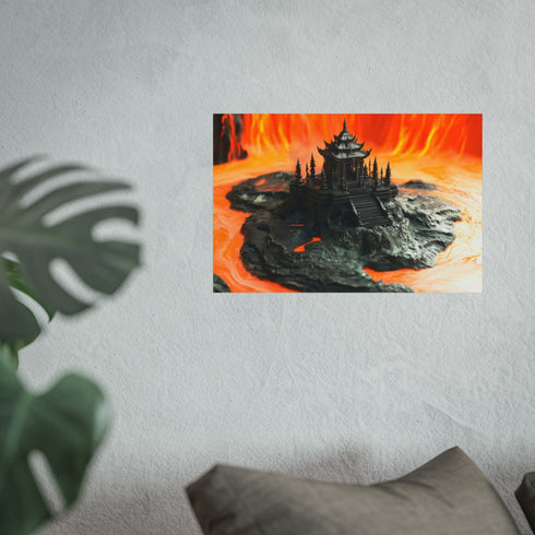 Buy Levitating Temple Poster Online