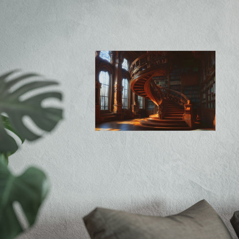 Buy Library Art: Infinite Staircase