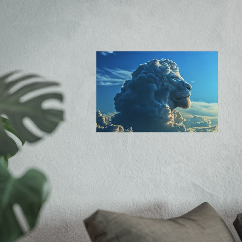 Buy Lion Cloud Poster Online
