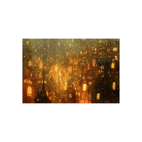 Buy Magical City Rain Poster