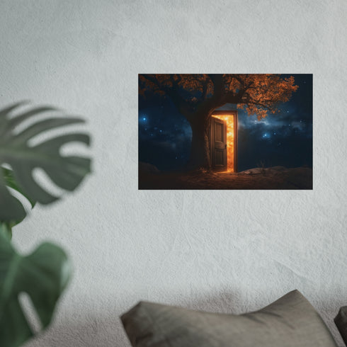 Buy Magical Galaxy Door Poster