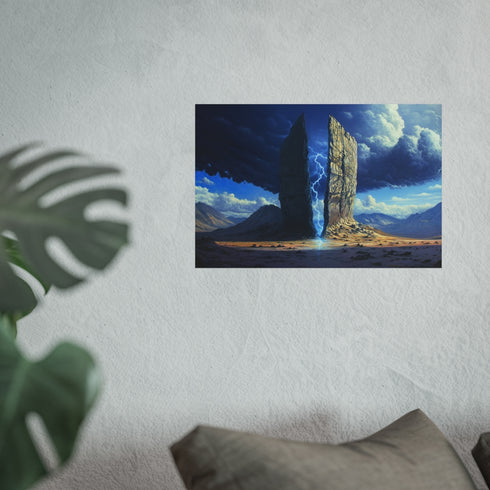 Buy Mesmerizing Ancient Mountain Poster
