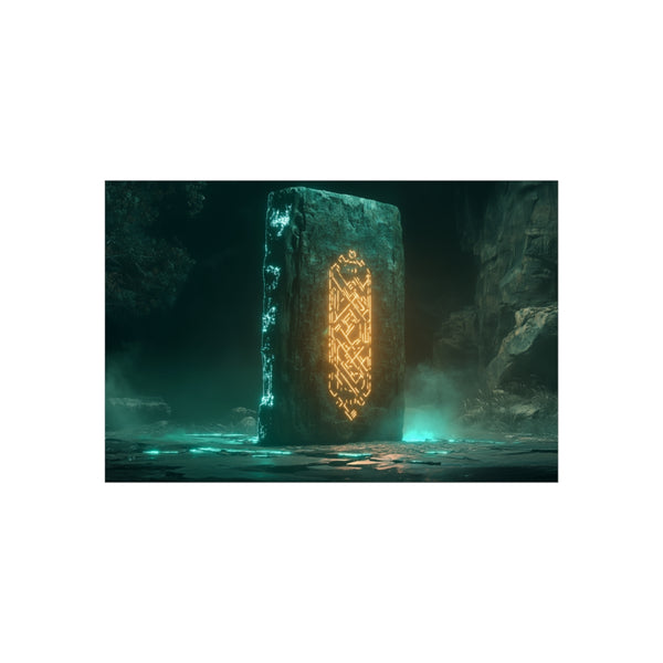 Buy Mystical Glowing Monolith Poster