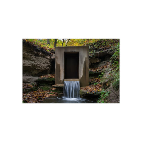 Buy Mystical Waterfall Portal Poster