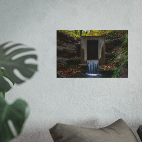 Buy Mystical Waterfall Portal Poster