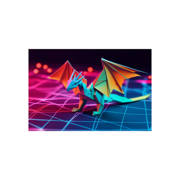 Buy Origami Dragon Poster Online